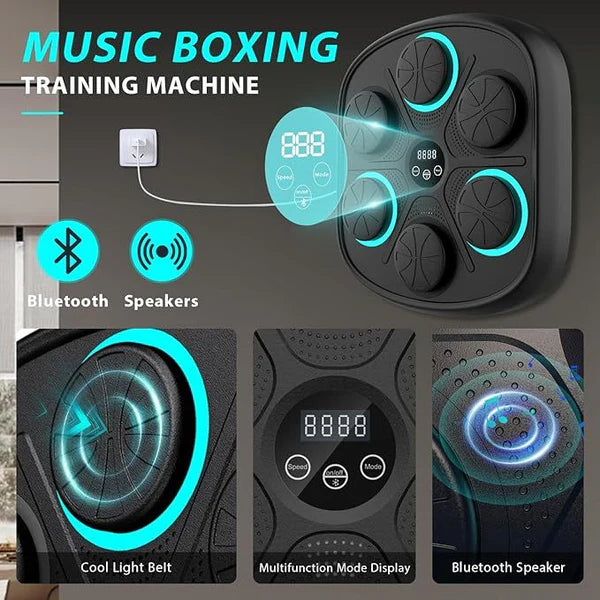 Máquina de boxeo con música inteligente