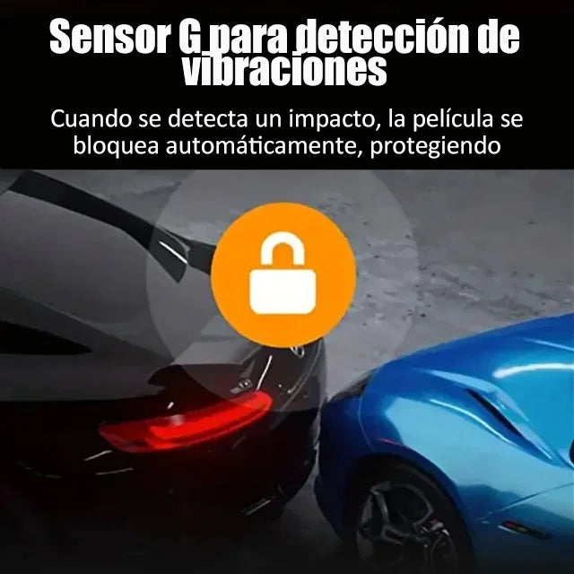 Cámara Grabadora HD Wifi para carro (Cámara Frontal, Interna y trasera)